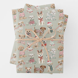 Cães de Natal Adoráveis