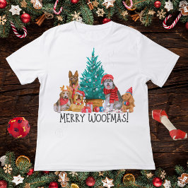 Cães de Natal, Feliz Woofmas T-Shirt