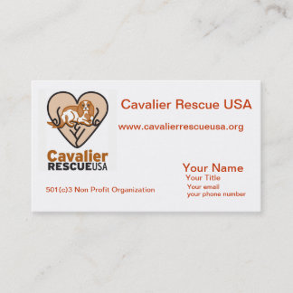 Cães dos cartões de negócio na cama