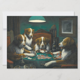 Cães Jogando Poker (Jogo De Cartão Animal)