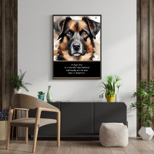 Cães Love Poster