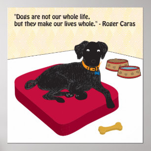 Cães não são toda a nossa vida poster