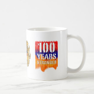 Café 100 anos de caneca arménia mais forte