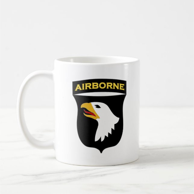 Café 101st Caneca de SSI da divisão aerotransportada (Esquerda)
