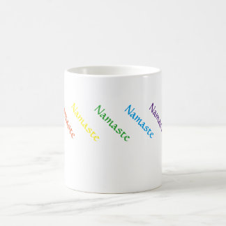 Café 11 onças. Caneca de Namaste