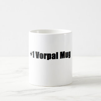 Café +1 caneca de Vorpal de Café-Execução!
