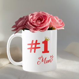 Café #1 Caneca Personalizada Amor de Mãe