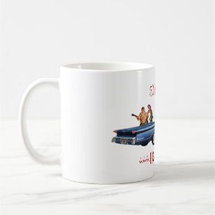 Café 50 anos de caneca do divertimento