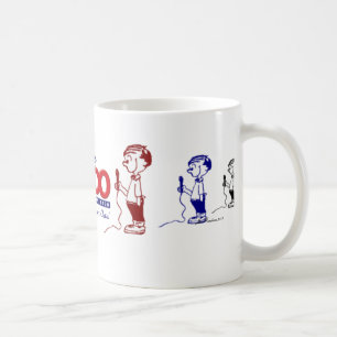 Café A10 - Anunciador de CDO "" na caneca estereofónic