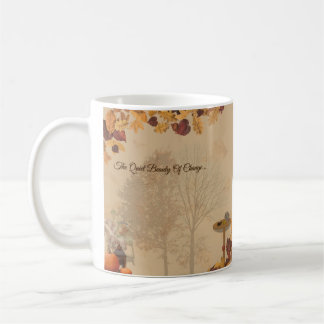 Café A Bela Quietude da Mudança _ Caneca de Serenidade 
