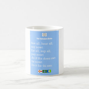 Café A caneca da divisa de Yorkshire, grande ideia do