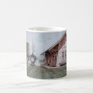 Café A caneca da estação de trem