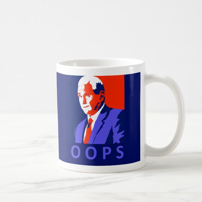 Café A caneca das moedas de um centavo Oops (Direita)
