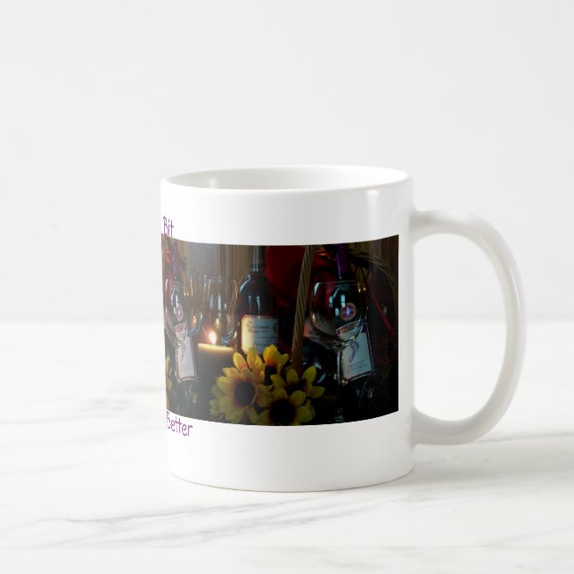 Café A caneca de café, Wine um bocado, você sentirá (Direita)