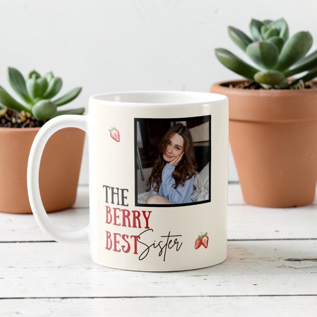 Café A Caneca de Foto da Melhor Irmã (Criador carregado)