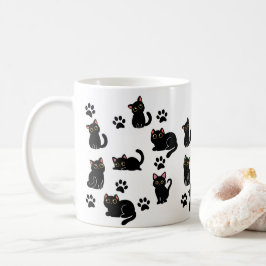 Café A Caneca de Gato Preto Mais Fofa Presente para Ama