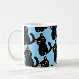 Café A Caneca de Gato Preto Mais Fofa Presente Para Ama