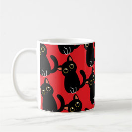 Café A Caneca de Gato Preto Mais Fofa Presente Para Ama