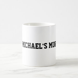 Café A caneca de MICHAEL