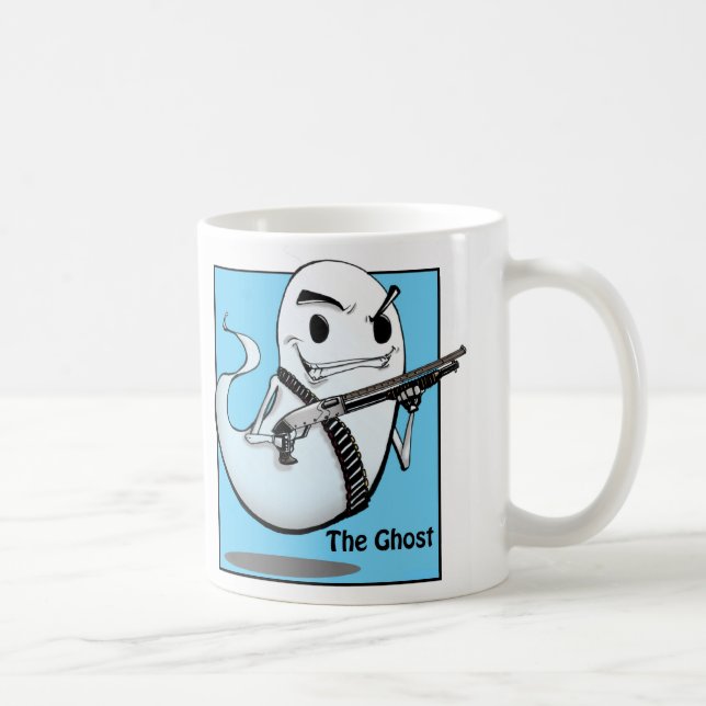 Café A caneca de Molon Labe do fantasma (Direita)