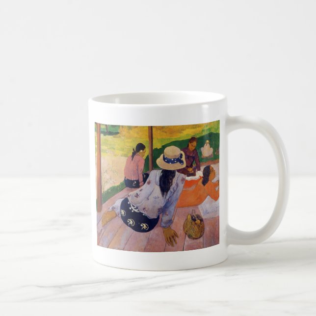 Café "A caneca de Paul Gauguin do Siesta" - (Direita)