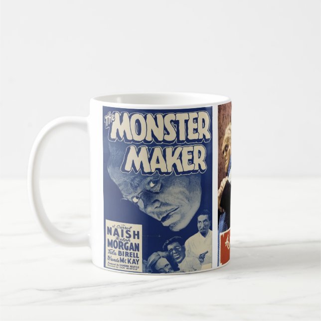 Café A caneca de posters do Monster Maker (1944) (Esquerda)