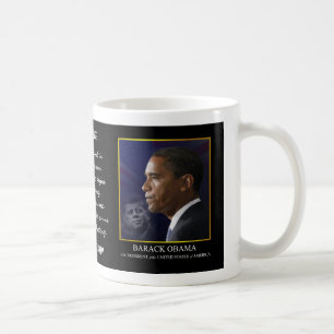 Café A caneca do coletor da inauguração de Obama
