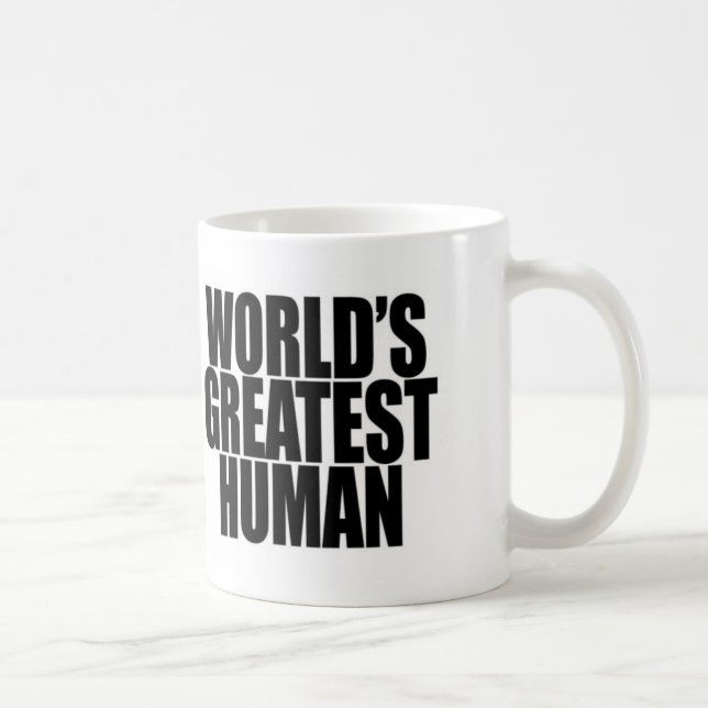 Café A caneca do ser humano de WorldsGreatest (Direita)