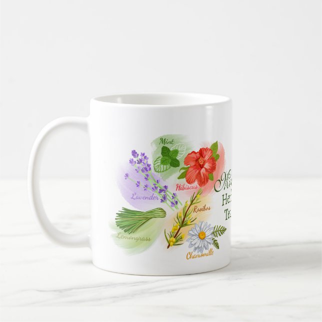 Café A caneca favorita de Herb Tea da mamãe (Esquerda)