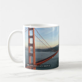 Café A caneca histórica de golden gate bridge