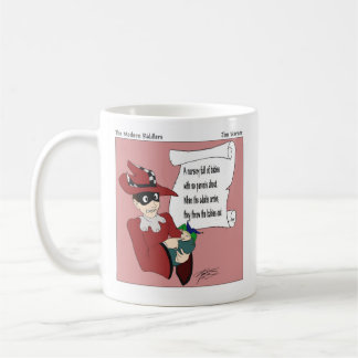Café A caneca moderna da boca de Riddlers