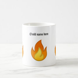 Café A caneca personalizado, customizável | de Emoji