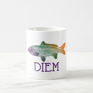 Café A carpa Diem de Carpe Diem apreende a caneca