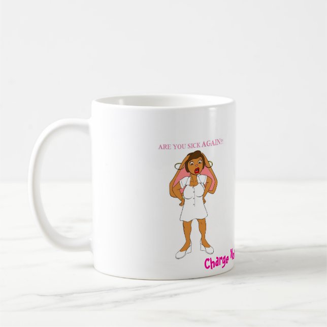 Café A enfermeira de carga da caneca de Roxi da (Esquerda)