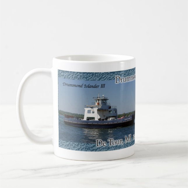 Café A ilha de Drummond Ferries a caneca (Esquerda)