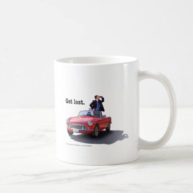 Café A maneira de Sherman "obtem" caneca perdida (Direita)