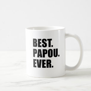 Café A melhor caneca de Papou nunca