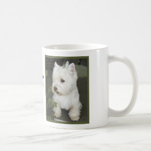 Café A melhor caneca ocidental de Terrier das montanhas