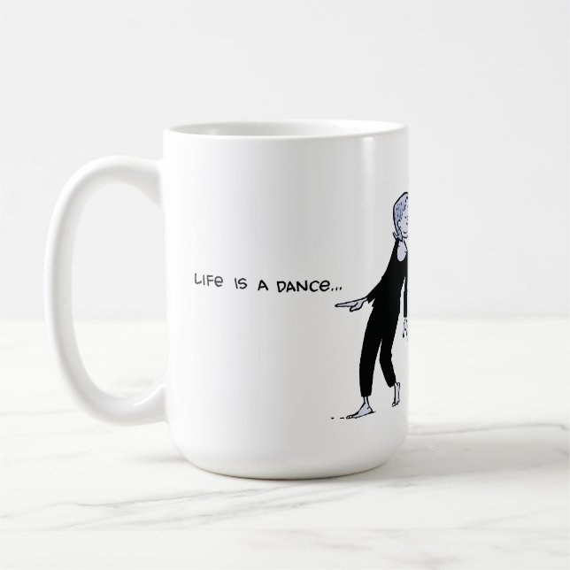 Café A norma - A vida é uma caneca de dança (Esquerda)