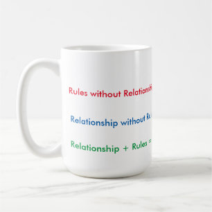 Café A relação ordena o preto caneca do Dois-Tom de 1