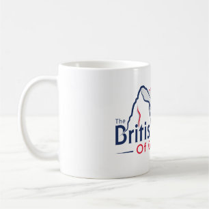 Café A rocha britânica da caneca de Gibraltar
