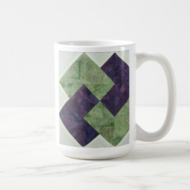 Café Abelha de acolchoado na caneca de Quilter do céu (Direita)