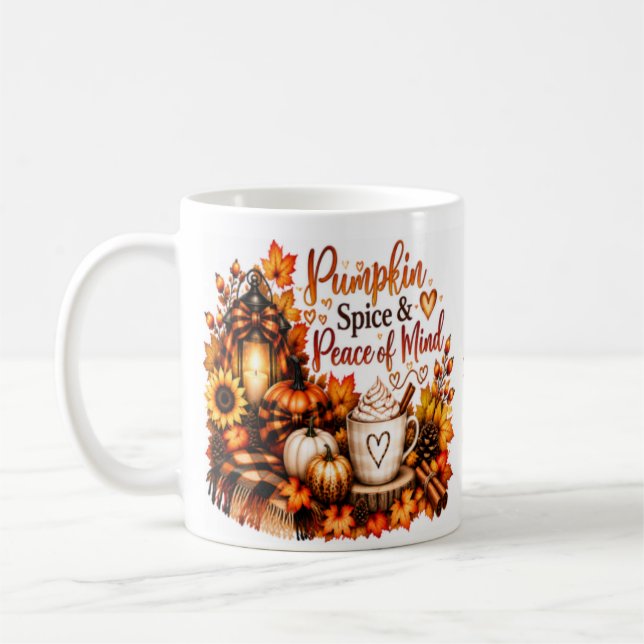 Café Abóbora com Tempero & Paz de Espírito | Caneca Aco (Esquerda)