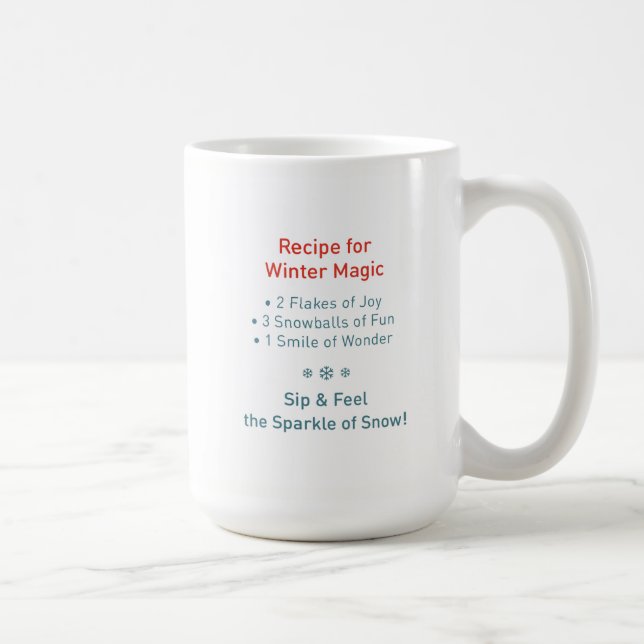 Café Abrace de Caneca de Natal de Boneco de Neve Fofo (Direita)