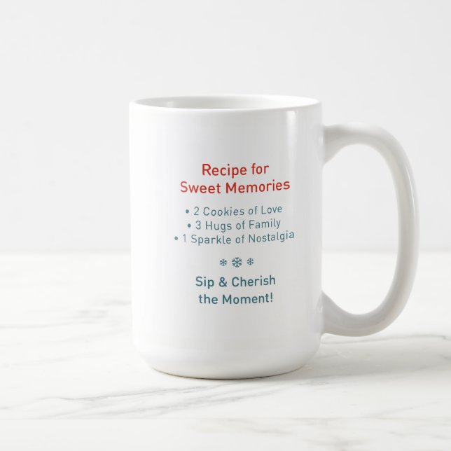 Café Abrace de Caneca de Natal de Boneco de Neve Fofo (Direita)