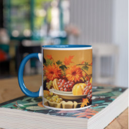 Café Ação de Graças Moderno 5 Caneca