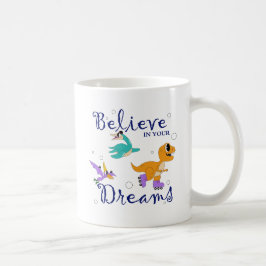 Café Acredite nos Seus Sonhos – Caneca de Aventura com 
