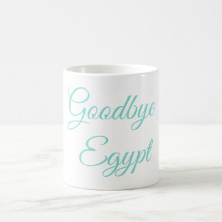 Café "Adeus caneca de Egipto"
