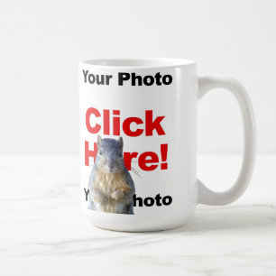 Café Adicionar uma Caneca de Foto Personalizada com um 