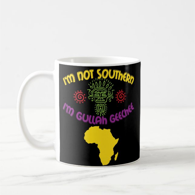Café Afro-americano do sul da caneca de Geechee do (Esquerda)